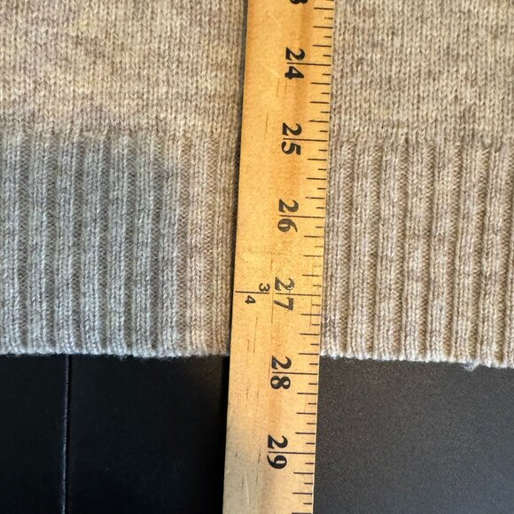 Vintage 90s Pendleton Washable Shetland Wool Cream Pullover Sweater, Size Large - Picture 6 of 7